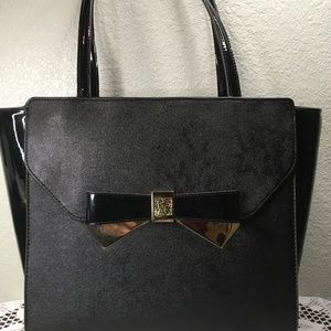Anne Klein Black Handbag